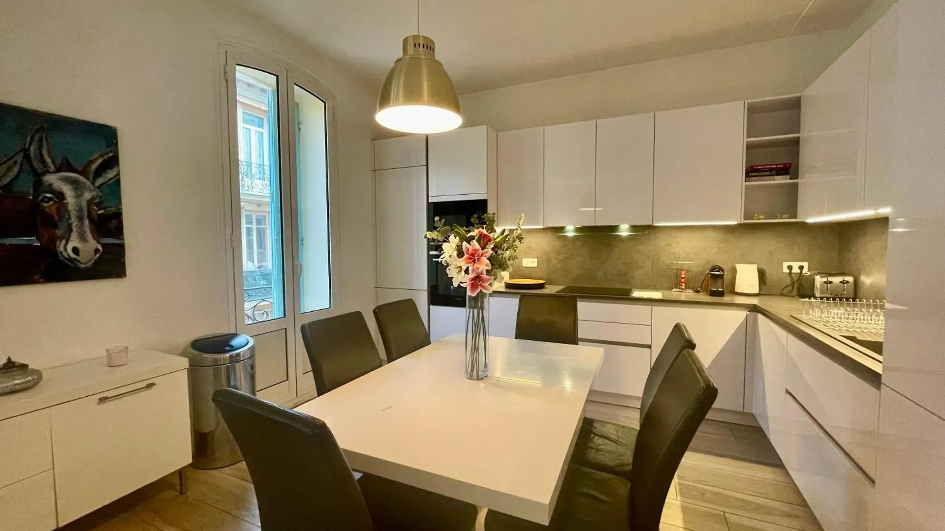Large 4-Room Town Center Near Monaco Beausoleil Ferienhaus